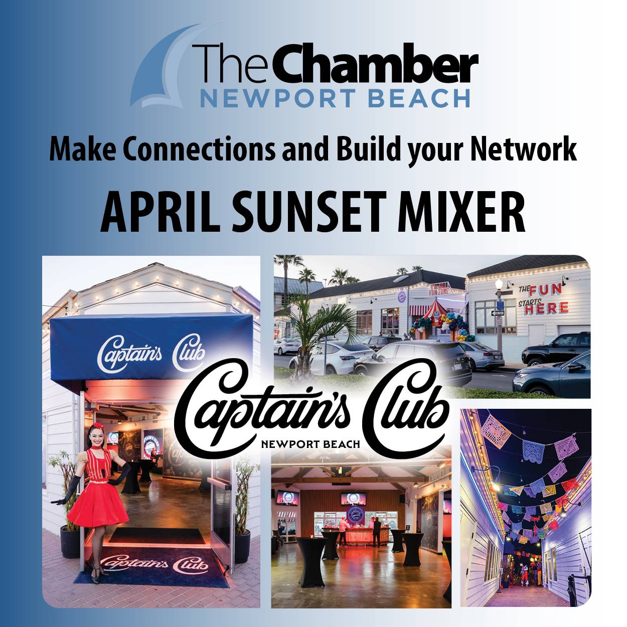 April 2026 Sunset Networking Mixer - The Captain's Club Newport Beach