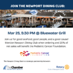 Join the Newport Dining Club at Bluewater Grill