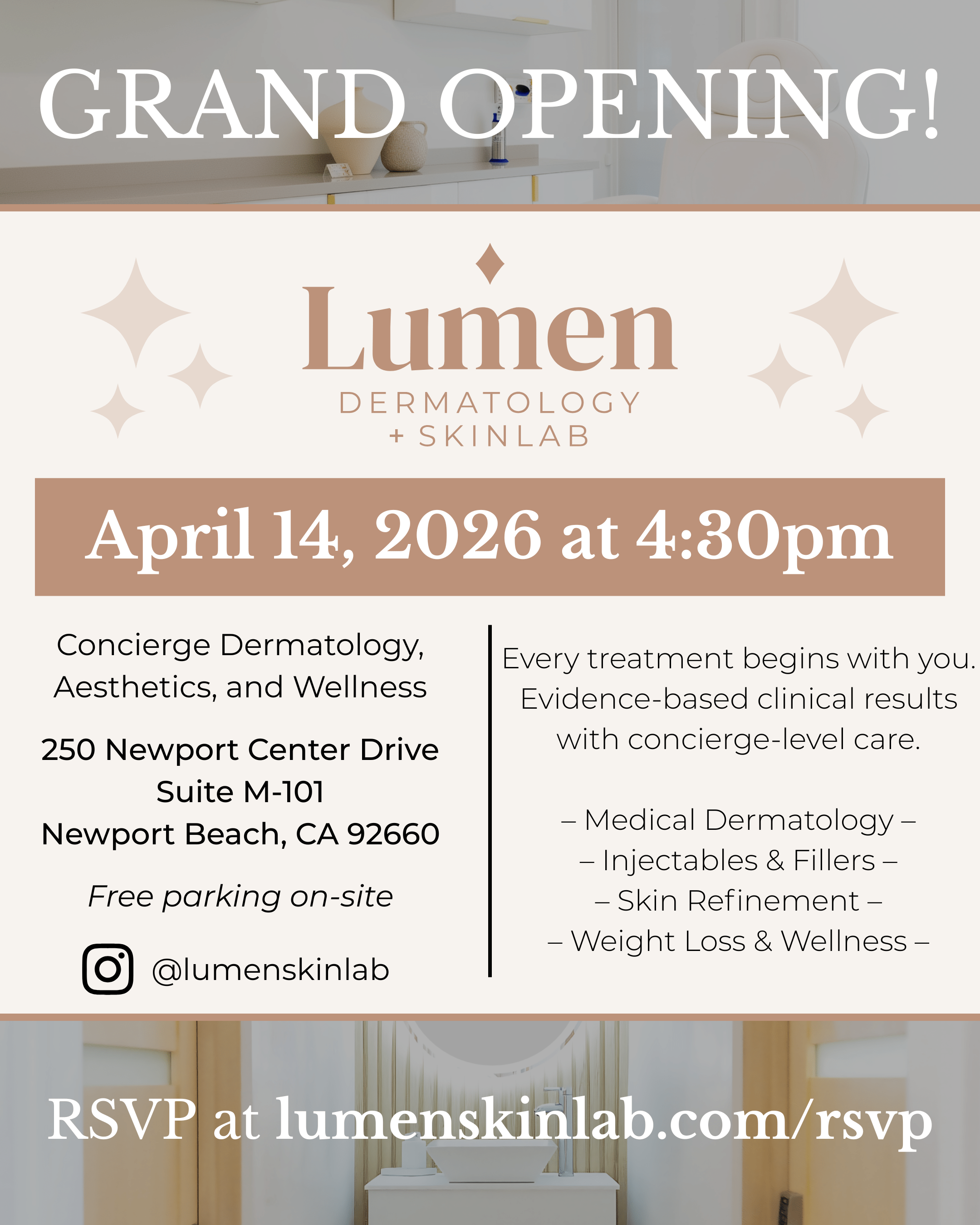 Lumen Dermatology + Skin Lab Grand Opening/ Ribbon Cutting