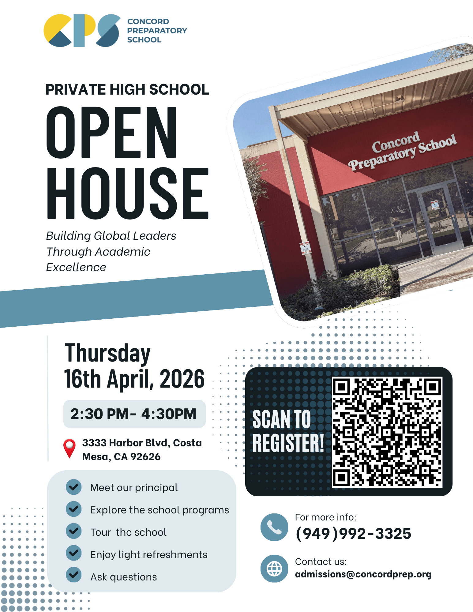 Private High School Open House