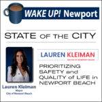 Wake Up! Newport - State of the County with Newport Beach Mayor Lauren Kleiman