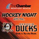Chamber Hockey Night with the Anaheim Ducks