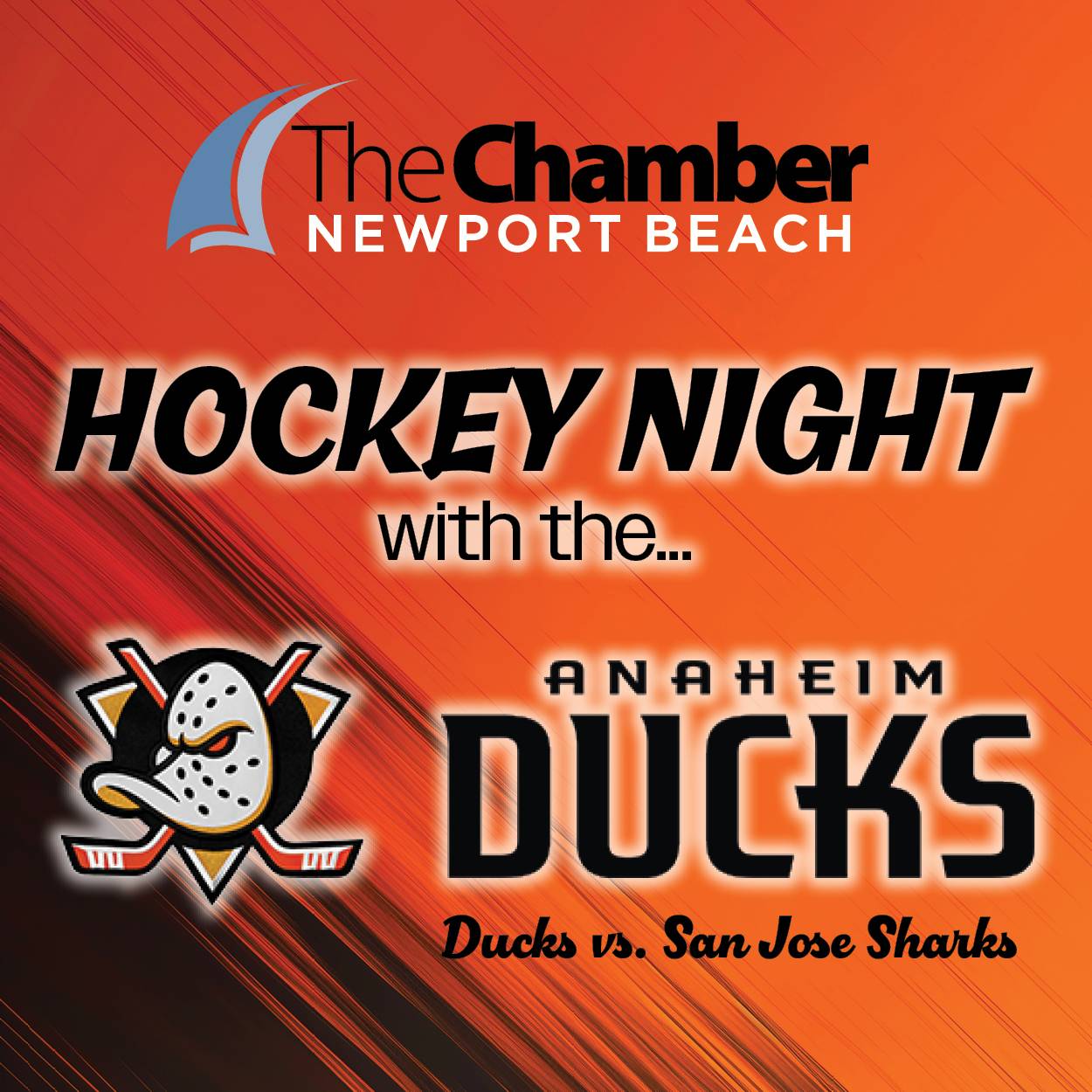Chamber Hockey Night with the Anaheim Ducks