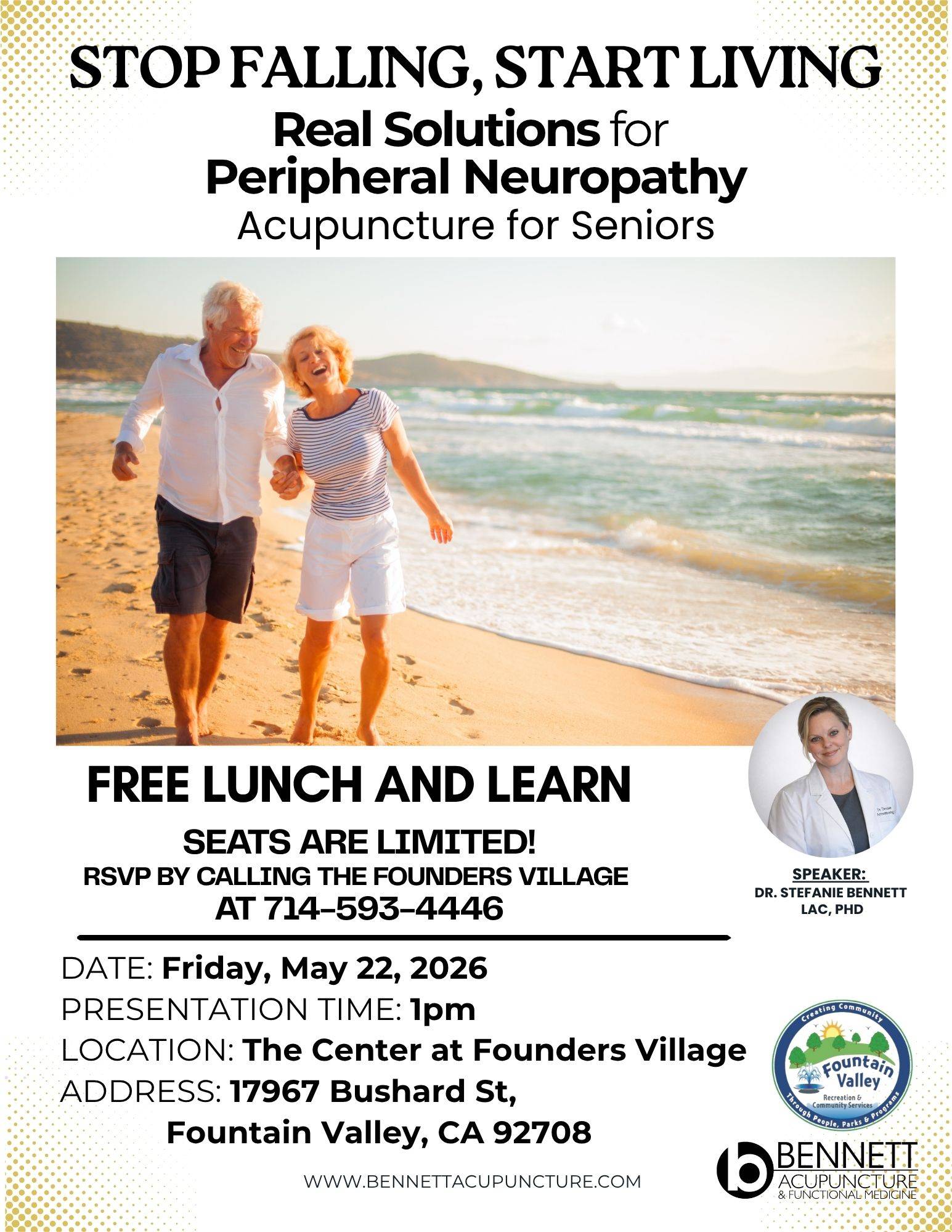 Stop Falling, Start Living: Free Lunch & Learn on Peripheral Neuropathy