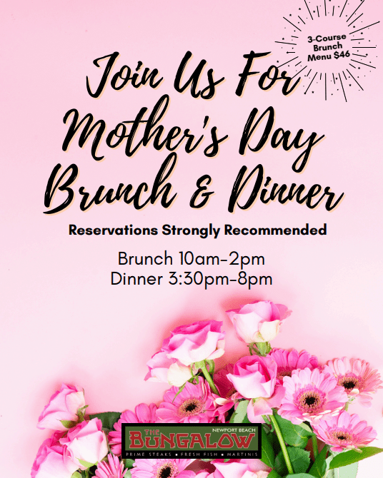 The Bungalow CDM Mother's Day