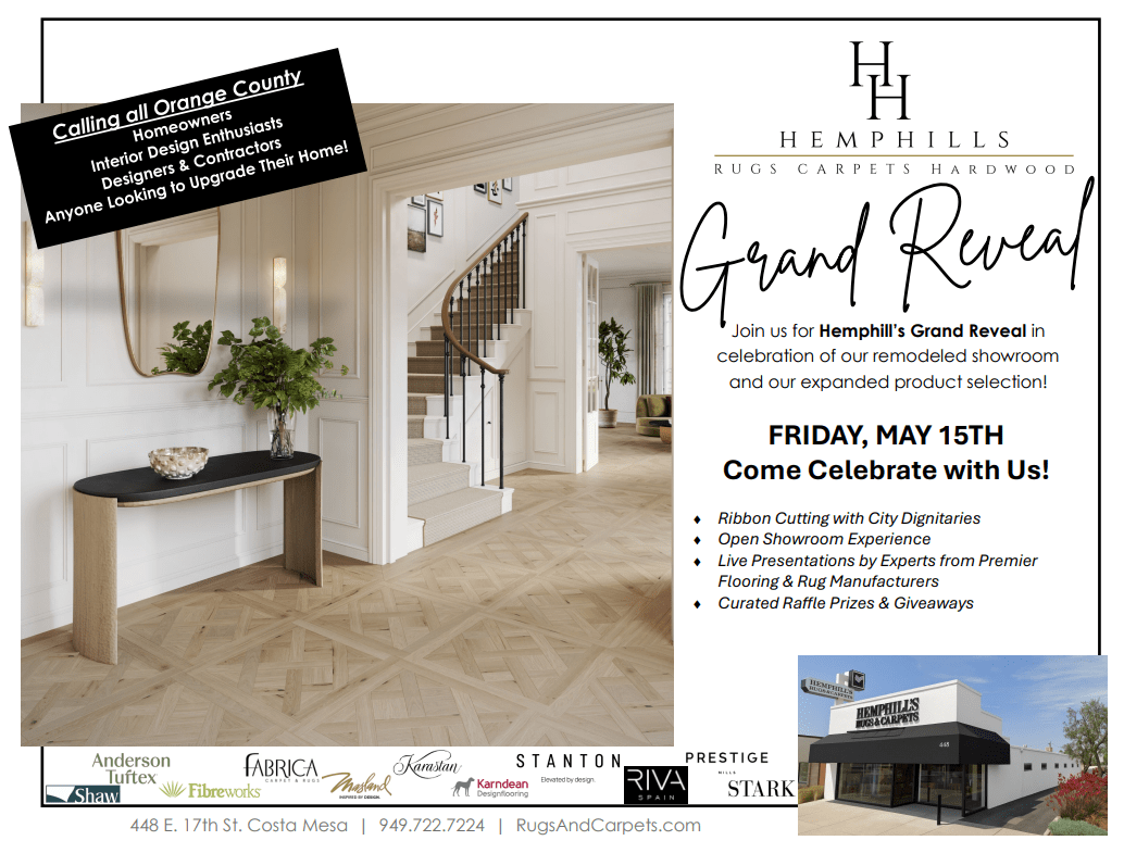 Hemphill's Rugs & Carpets Ribbon Cutting/Grand Re Opening