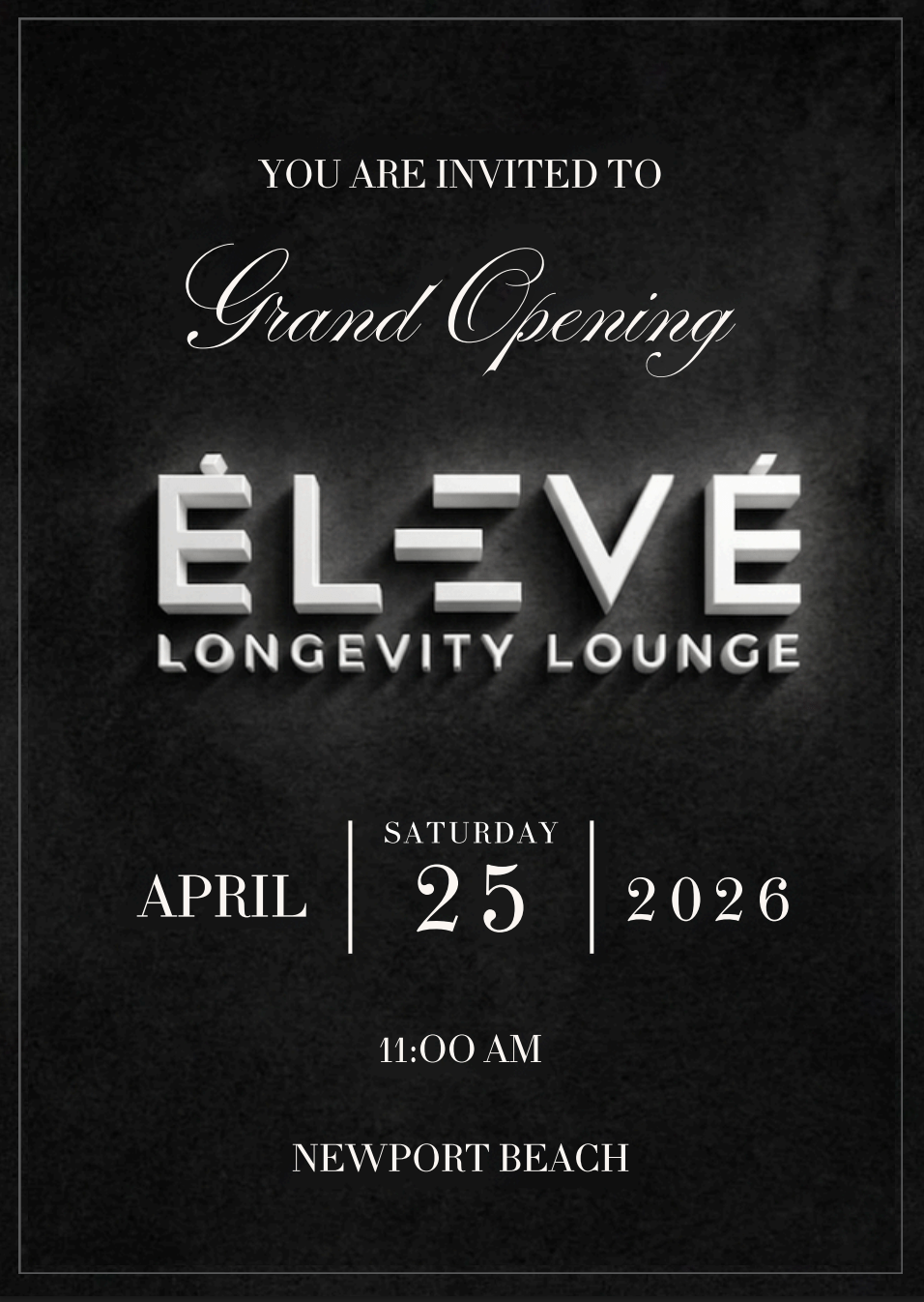 Eleve Longevity Lounge Grand Opening/ Ribbon Cutting