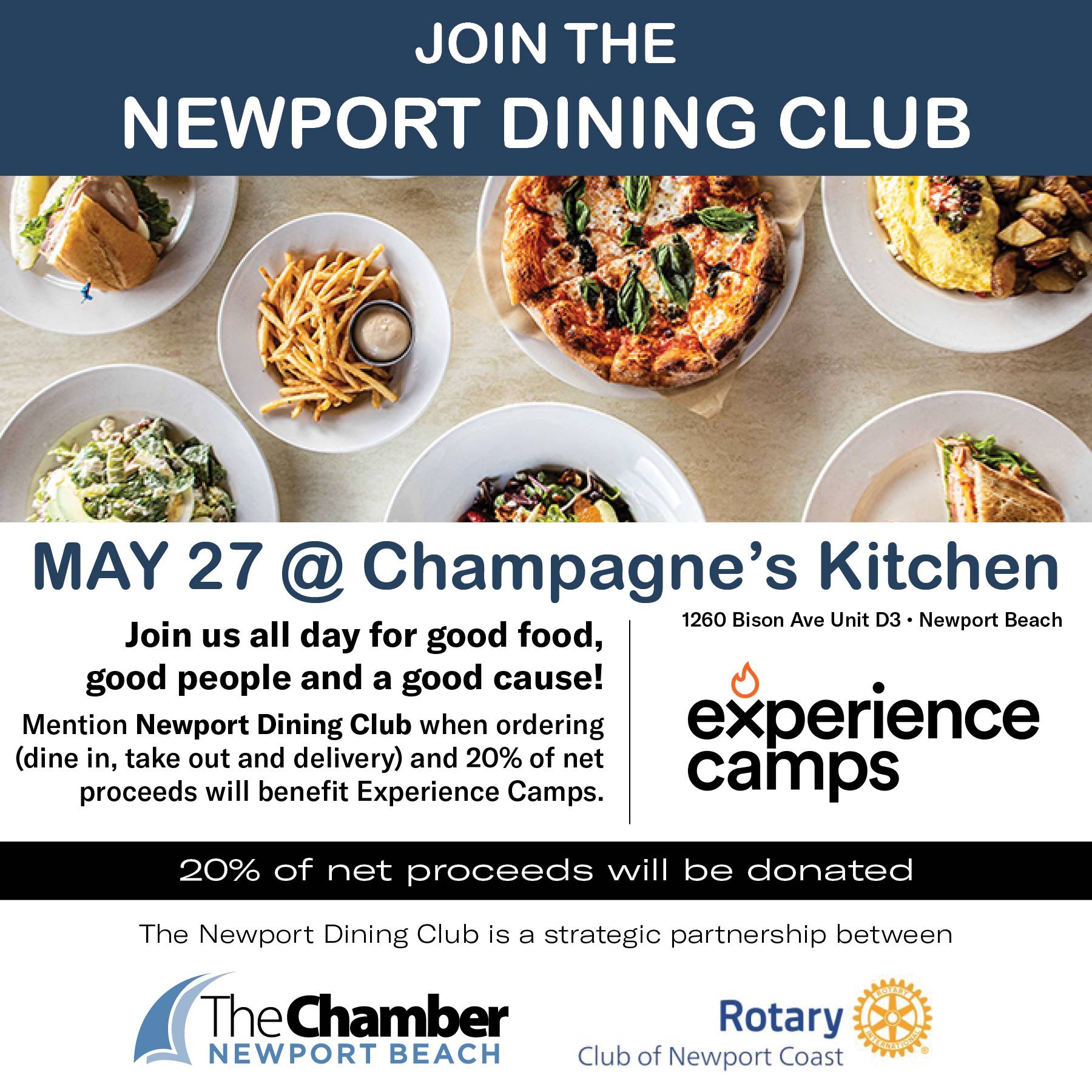Join the Newport Dining Club at Champagne's