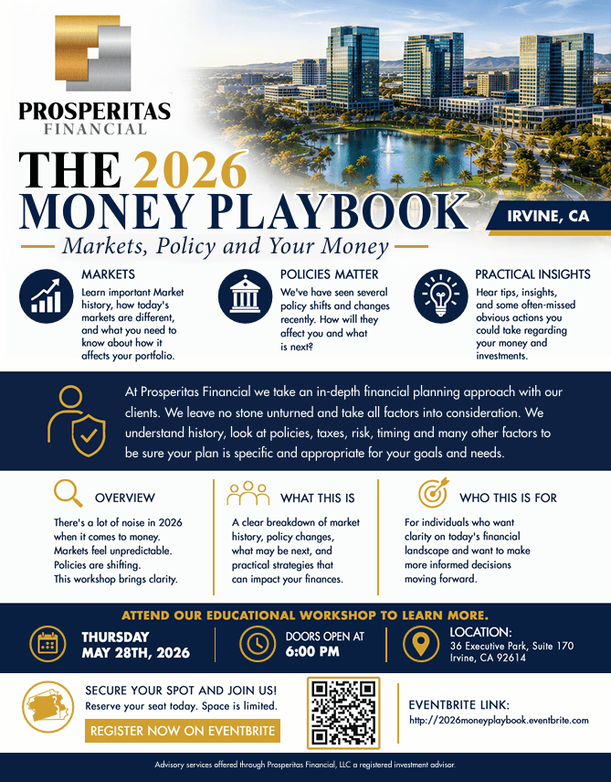 THE 2026 MONEY PLAYBOOK - Prosperitas Financial
