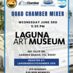 Quad Chamber Mixer featuring Newport Beach - Laguna Hills - Laguna Beach - Aliso Viejo Chambers