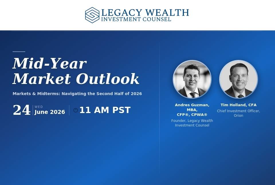 2026 Mid-Year Market Outlook - Markets, Midterms & the Road Ahead | Live Webinar