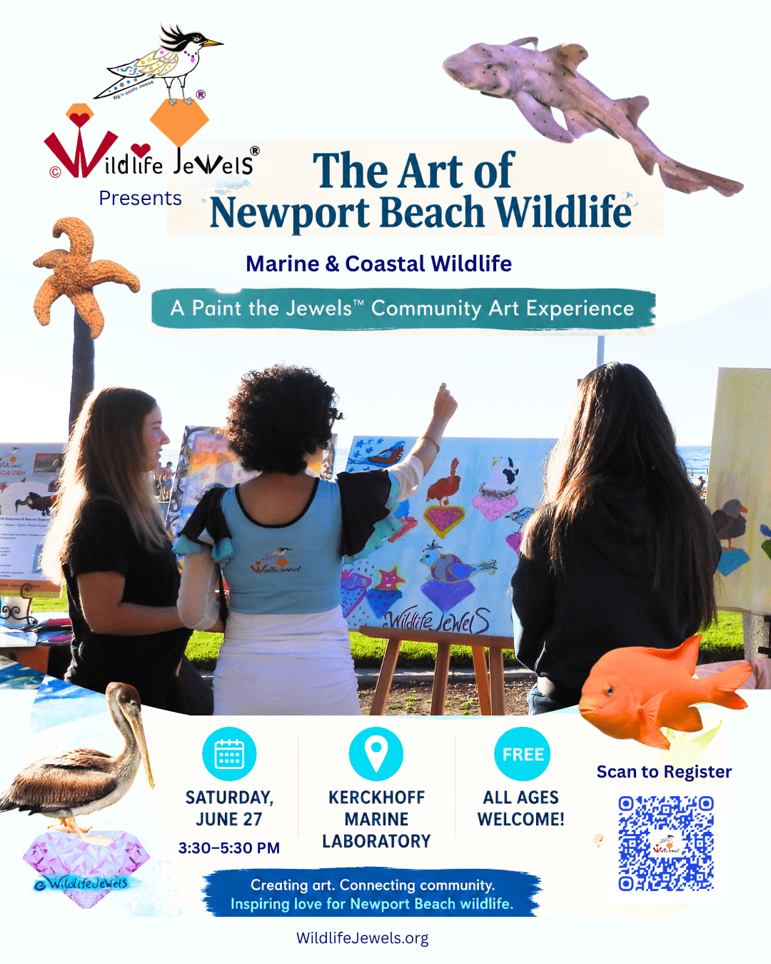 Wildlife Jewels: The Art of Newport Beach Wildlife Event