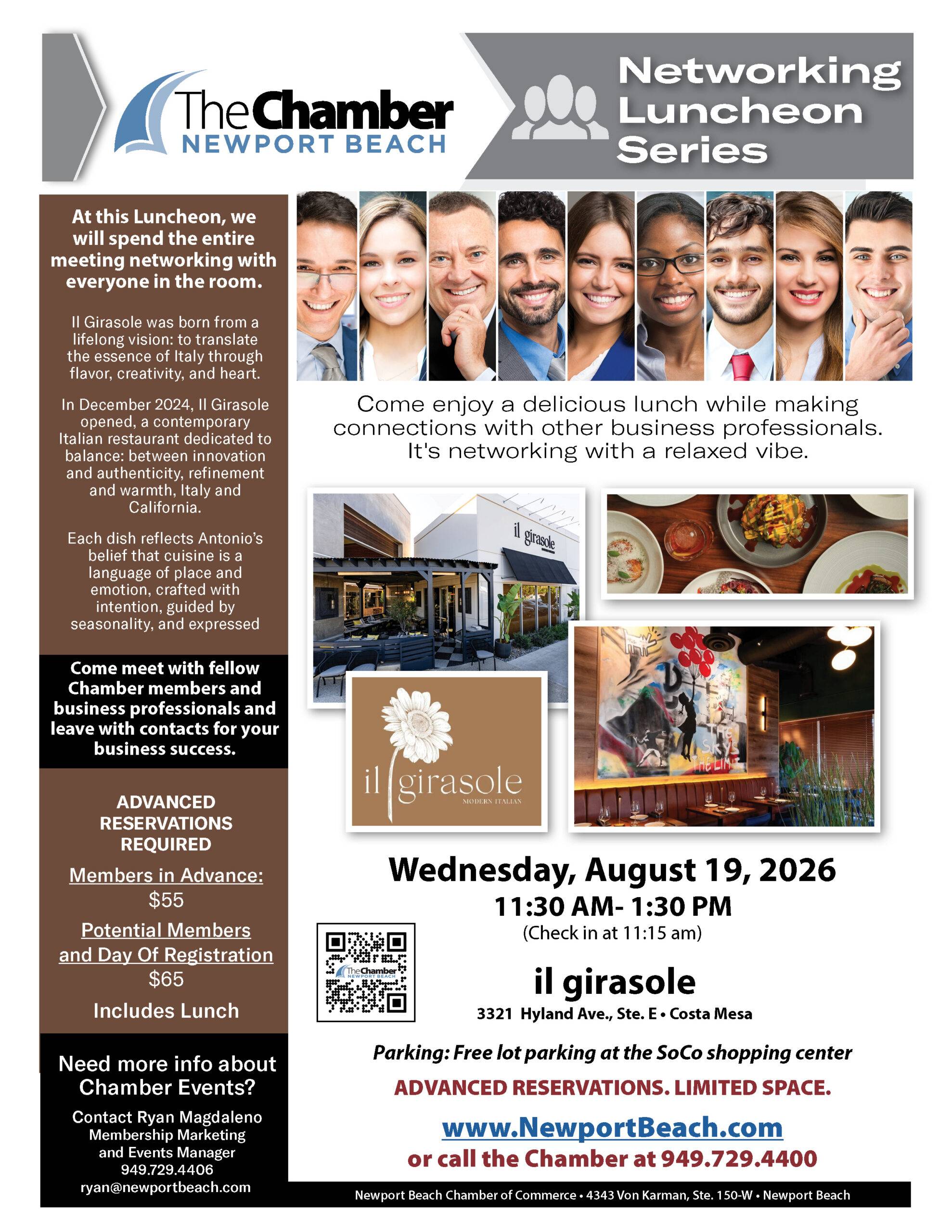 Luncheon - August 19 -il Girasole