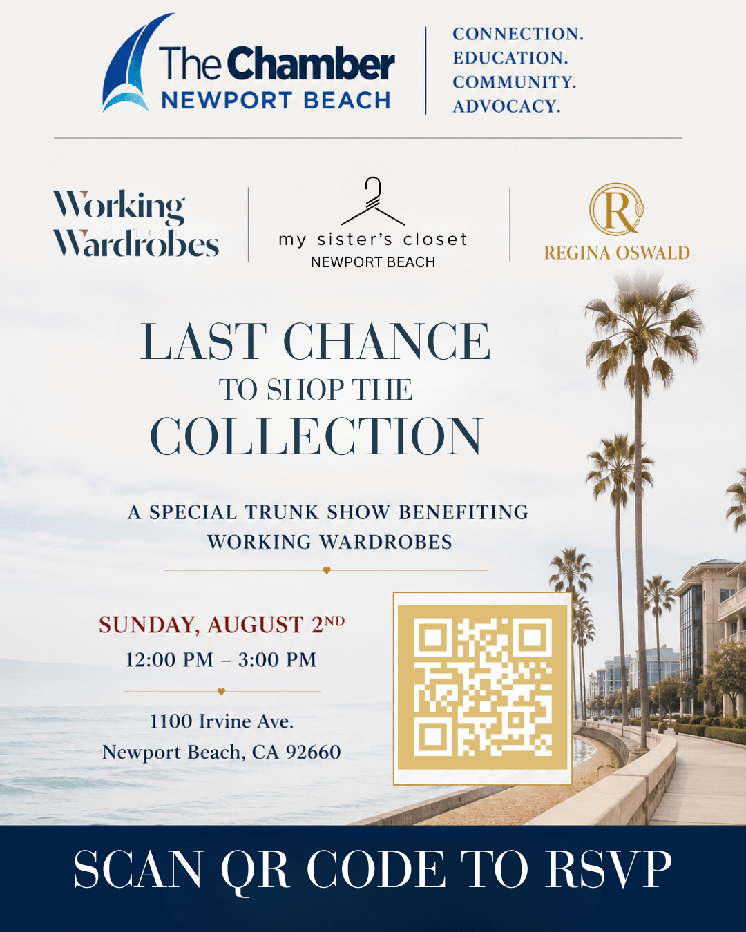 Regina Oswald, My Sister's Closet Newport Beach & Working Wardrobes