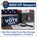 Wake Up! Newport - Is Our Vote Safe? OC Registrar of Voters