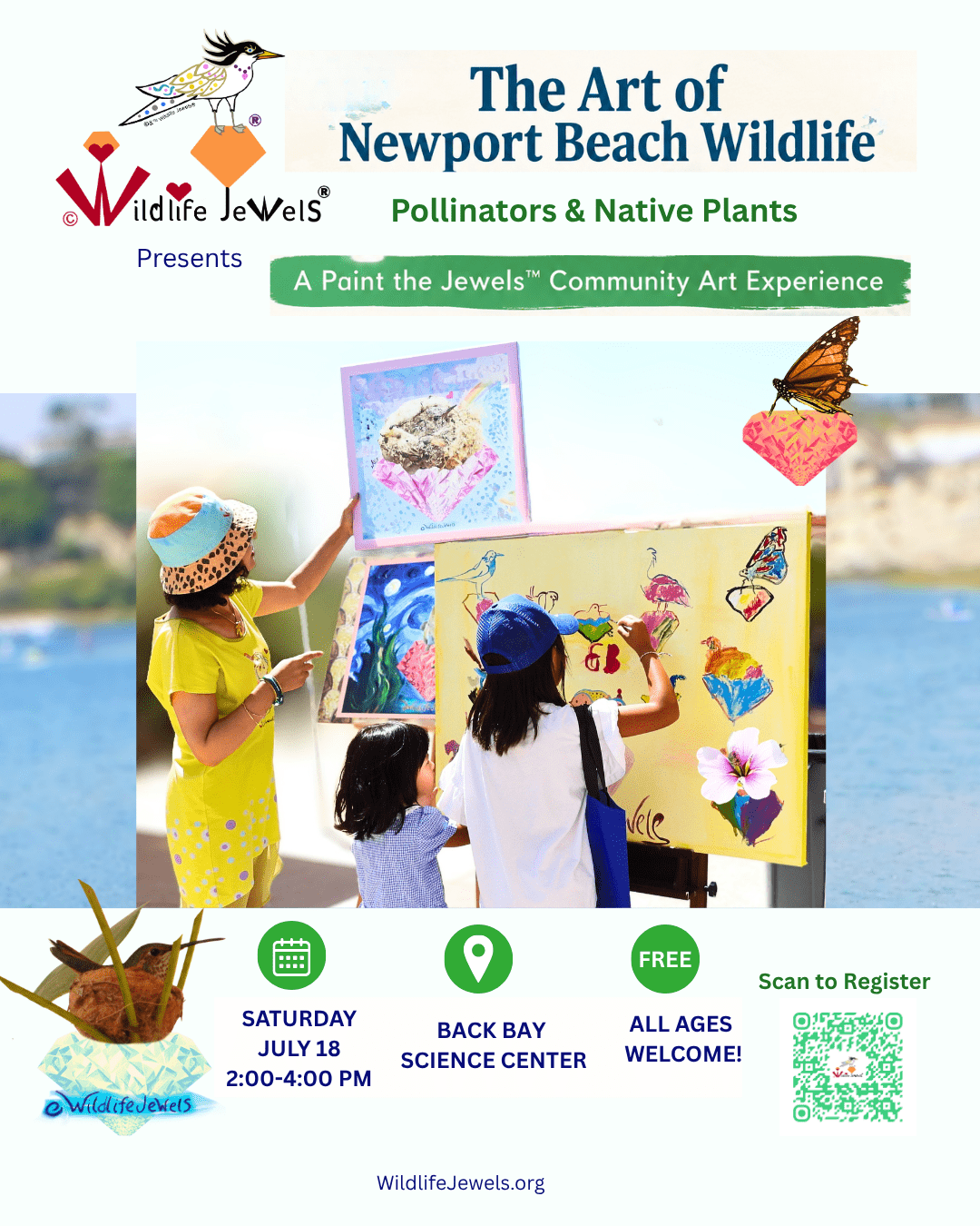 The Art of Newport Beach Wildlife: Pollinators & Native Plants