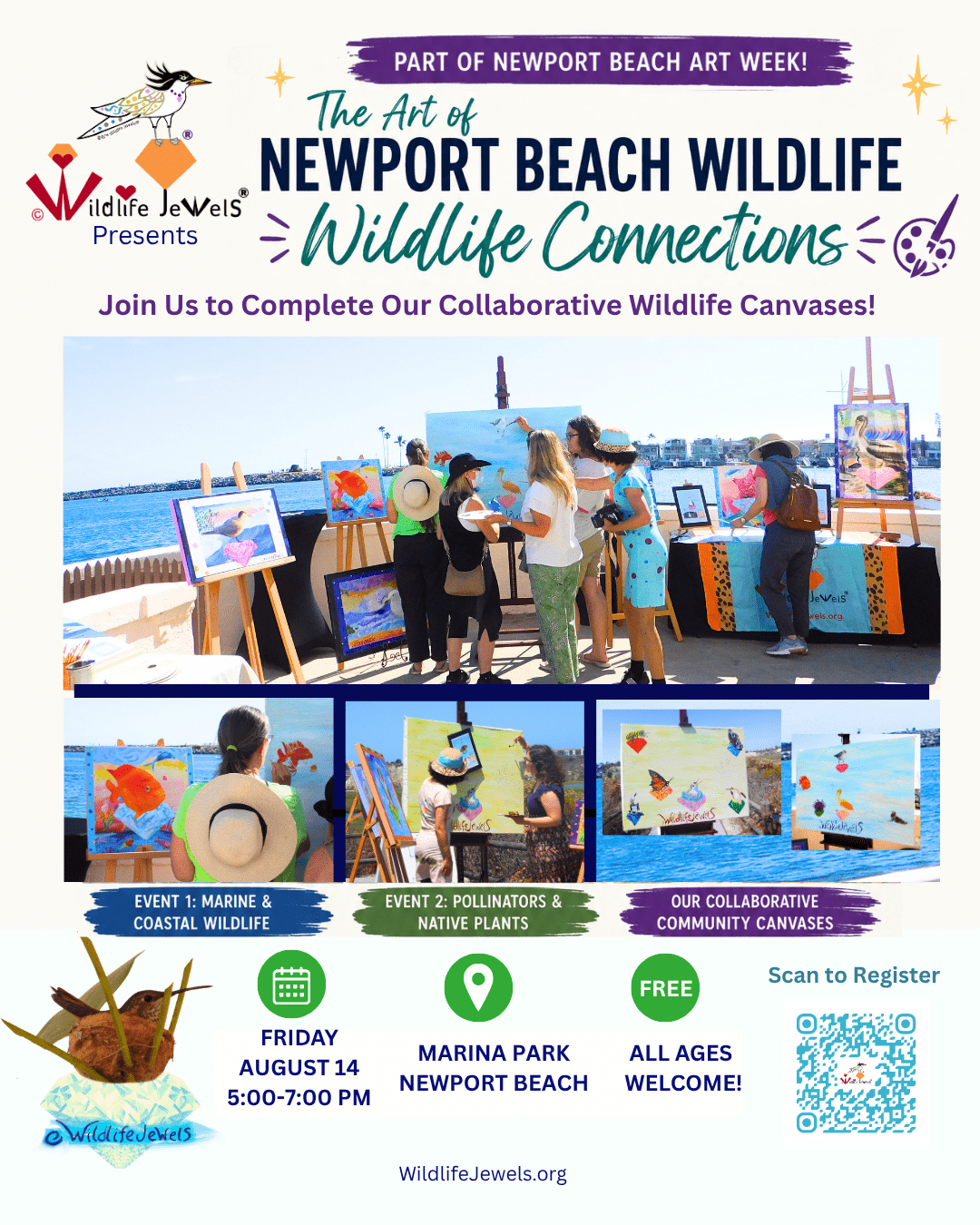 The Art of Newport Beach Wildlife: Wildlife Connections
