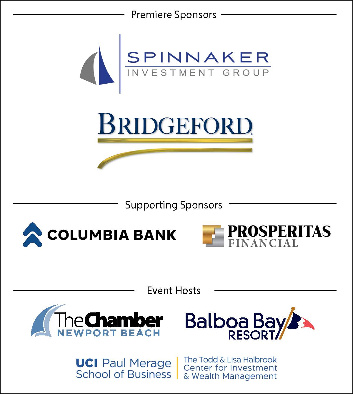 2026 Event Sponsor Panel