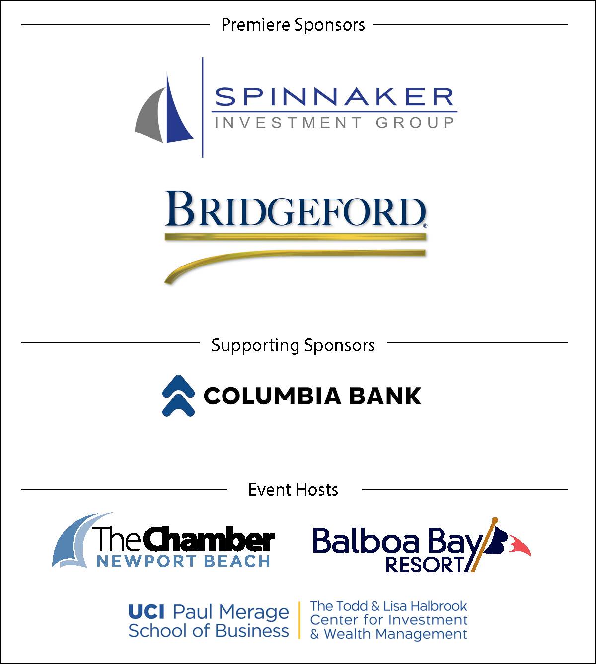2026 Event Sponsor Panel