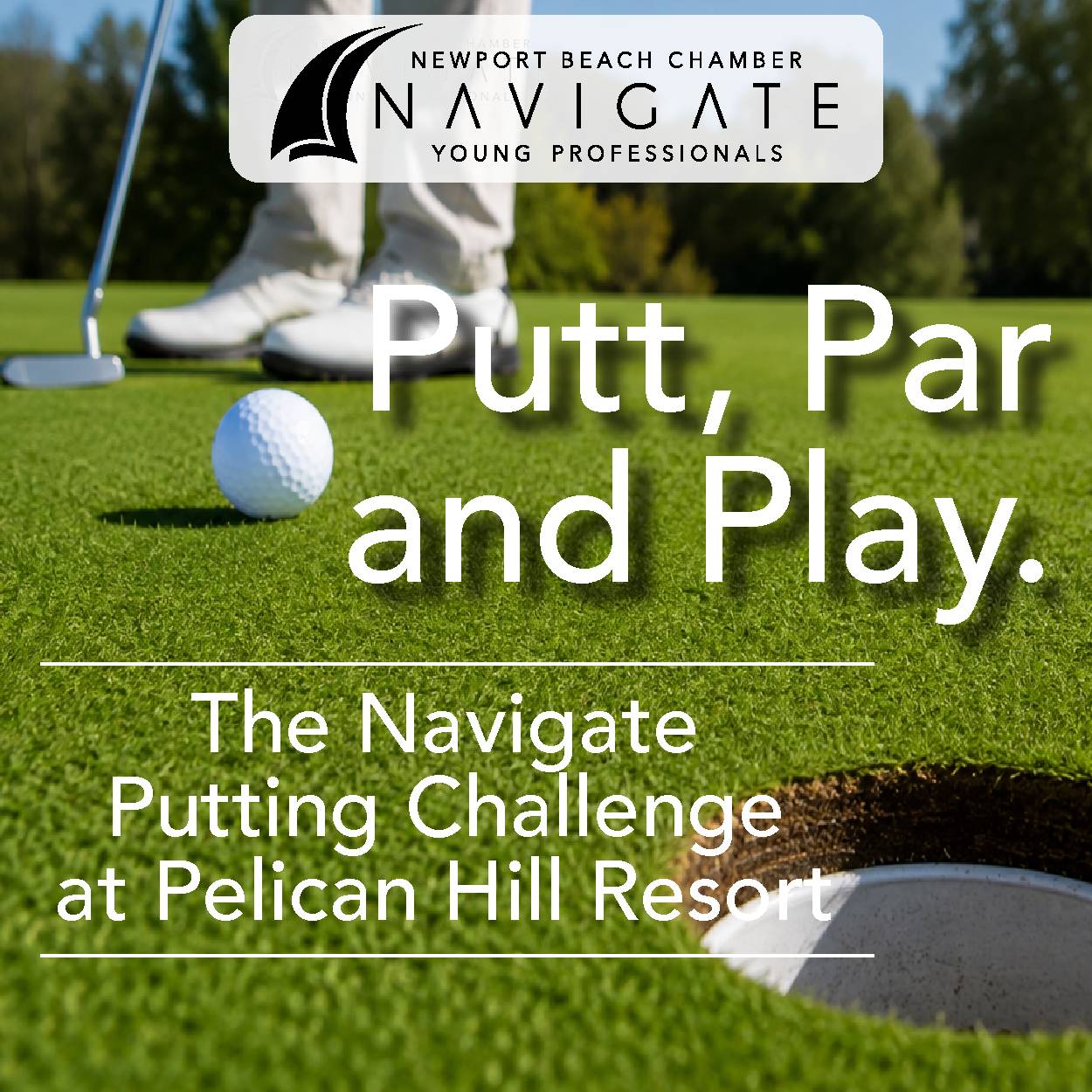 NAVIGATE September 2026 - Pelican Hill Resort Putting Challenge