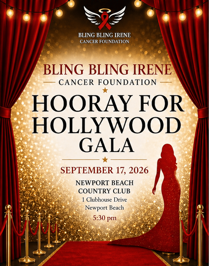 Hooray for Hollywood Gala - Bling Bling Irene Cancer Foundation