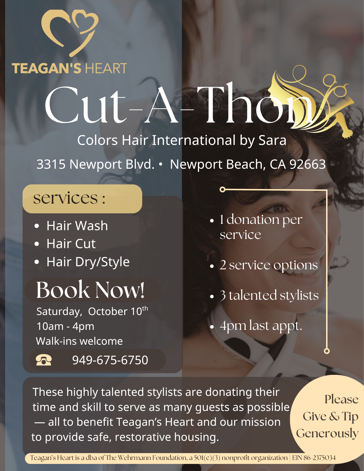 Cut - A - Thon - Teagan's Heart