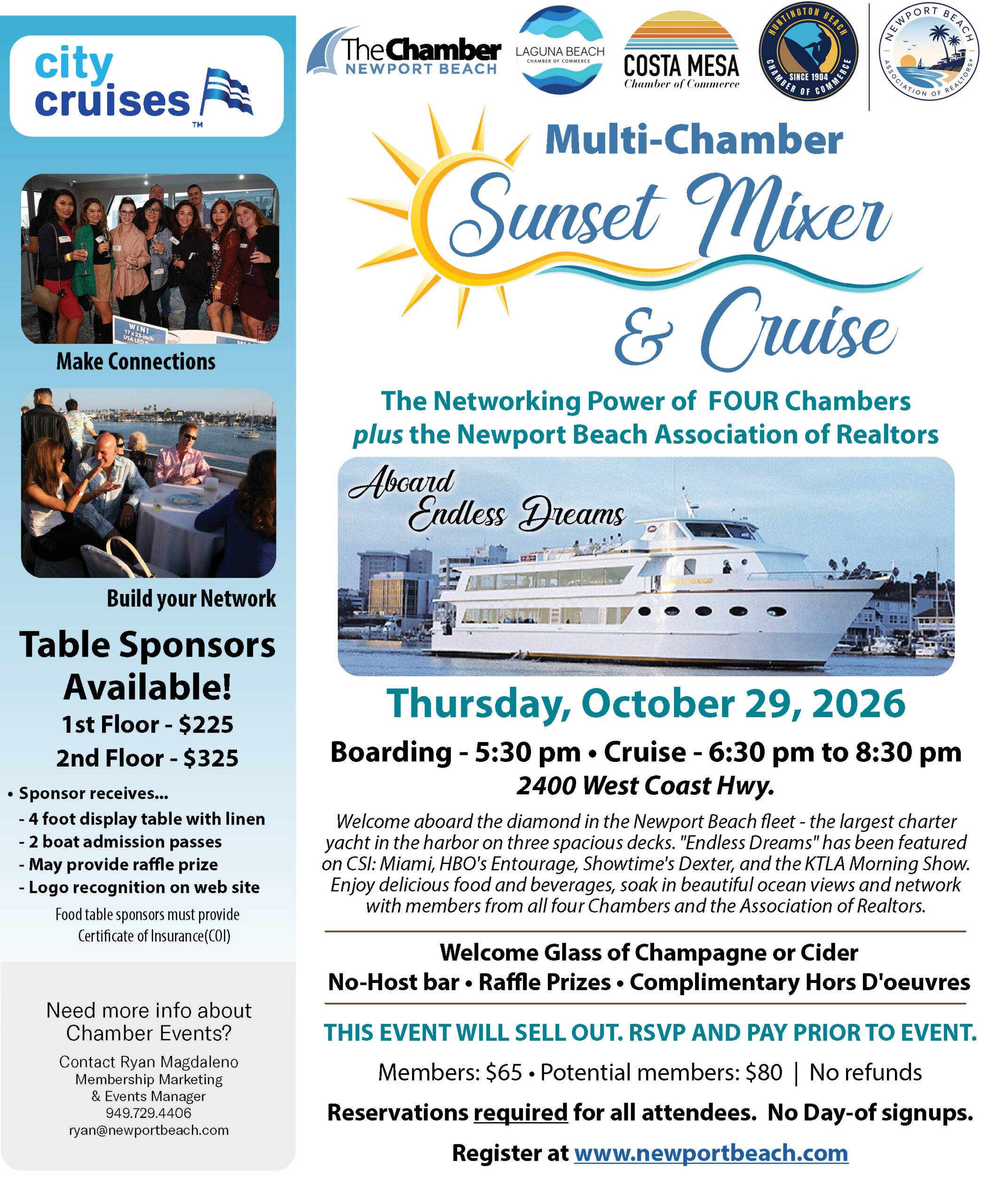 October 2026 Multi Chamber Mixer Cruise - Web