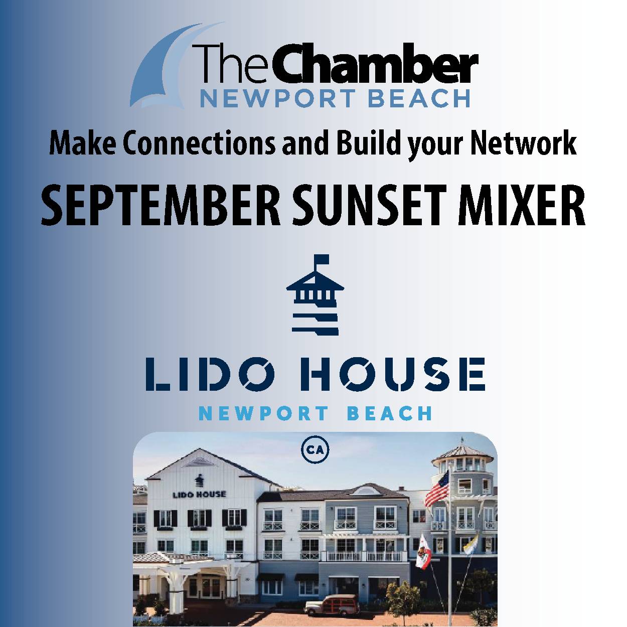 September 2026 Sunset Networking Mixer - Lido House Newport Beach