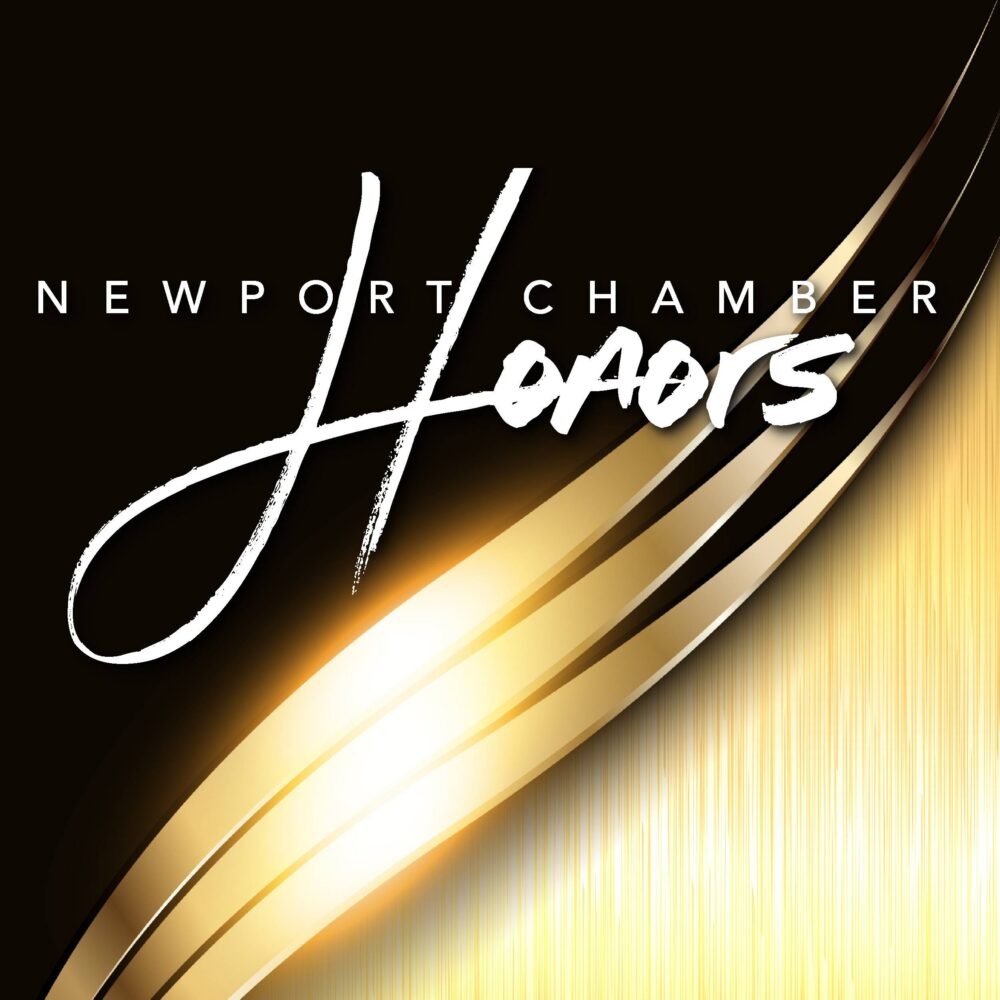 2026 Newport Chamber Honors - Citizens of the Year LARRY TUCKER and JILL-JOHNSON TUCKER - Business Person of the Year JOHN POMER