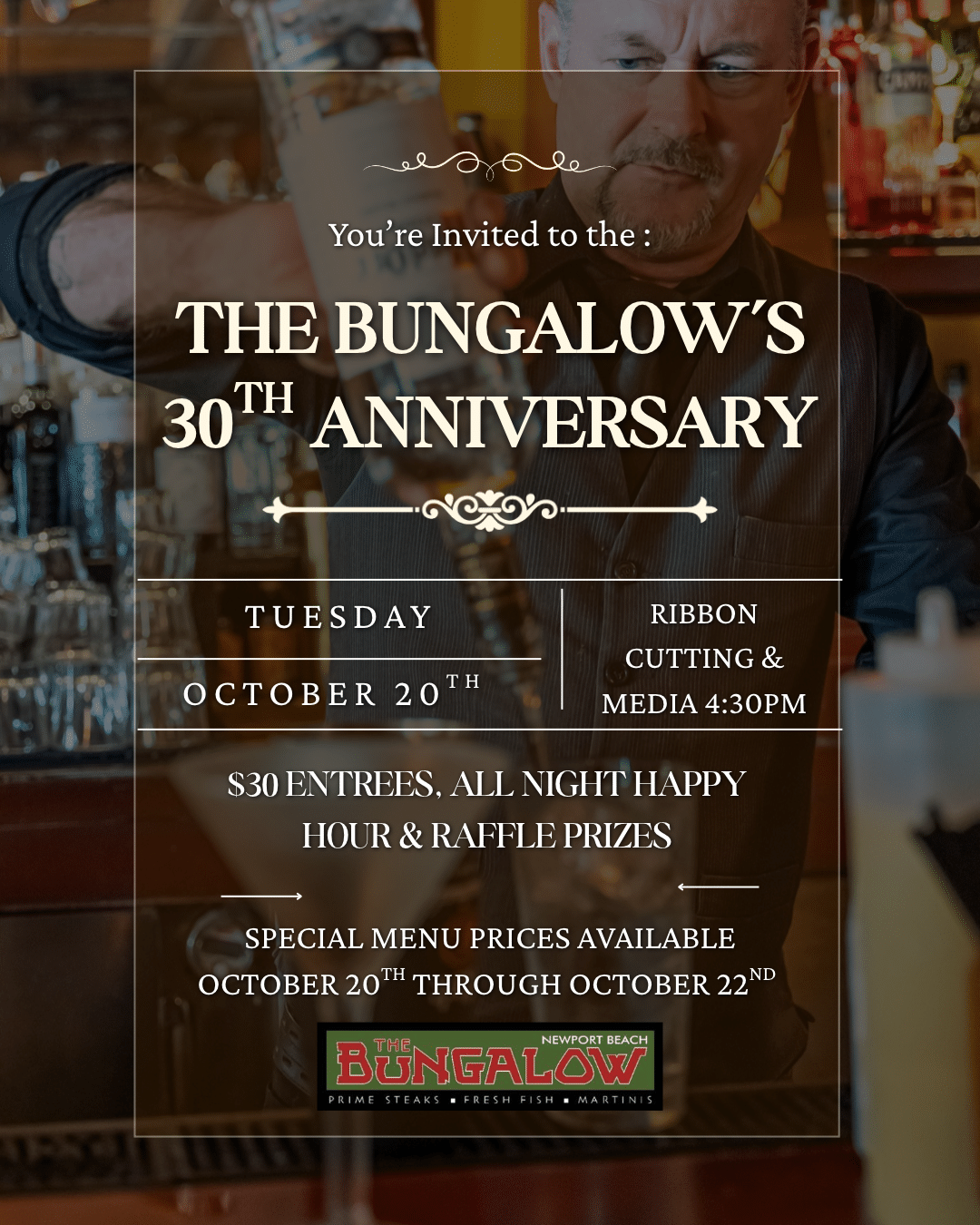 The Bungalow 30th Anniversary Celebration/Ribbon Cutting