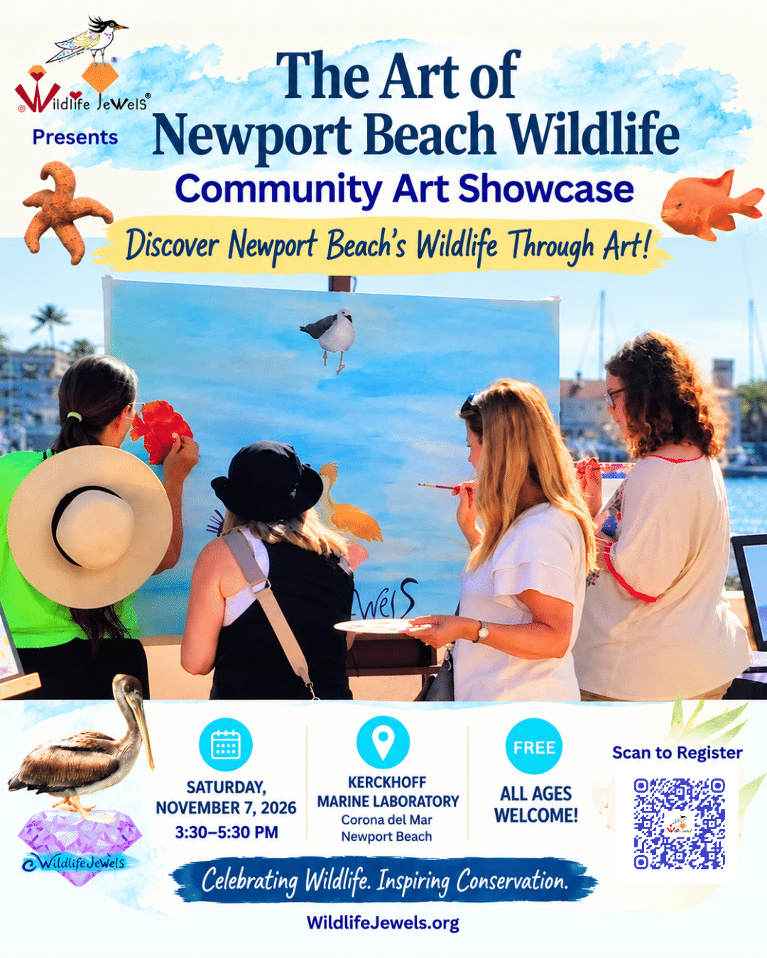 The Art of Newport Beach Wildlife: Community Art Showcase
